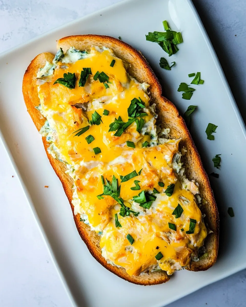 Delicious Deluxe Tuna Melts shot