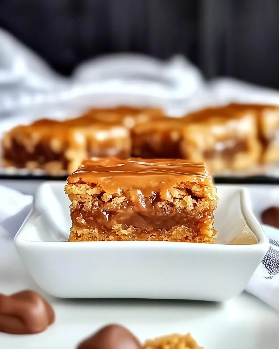 Homemade Dulce de Leche Revel Bars photo