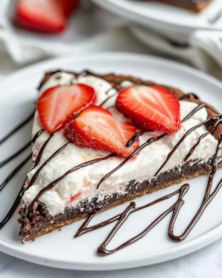 Homemade Easy Brownie Pizza photo