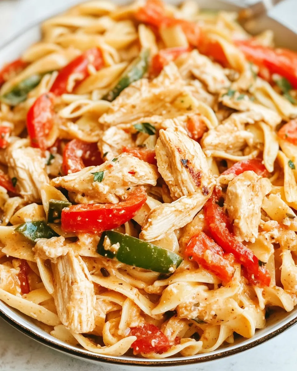 Classic Easy Cajun Chicken Pasta image