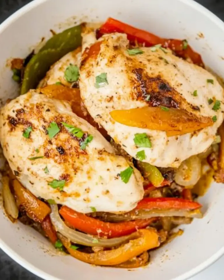 Homemade Easy Cheesy Baked Fajita Chicken photo