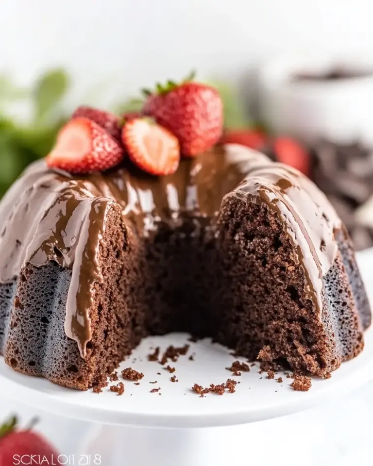 Homemade Easy Chocolate Bundt Cake Recipe (From Scratch) photo