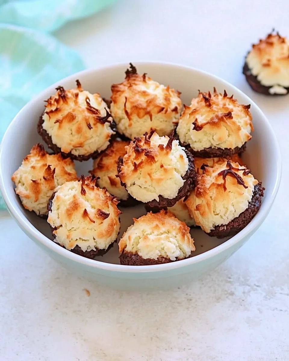 Classic Easy Coconut Macaroons image