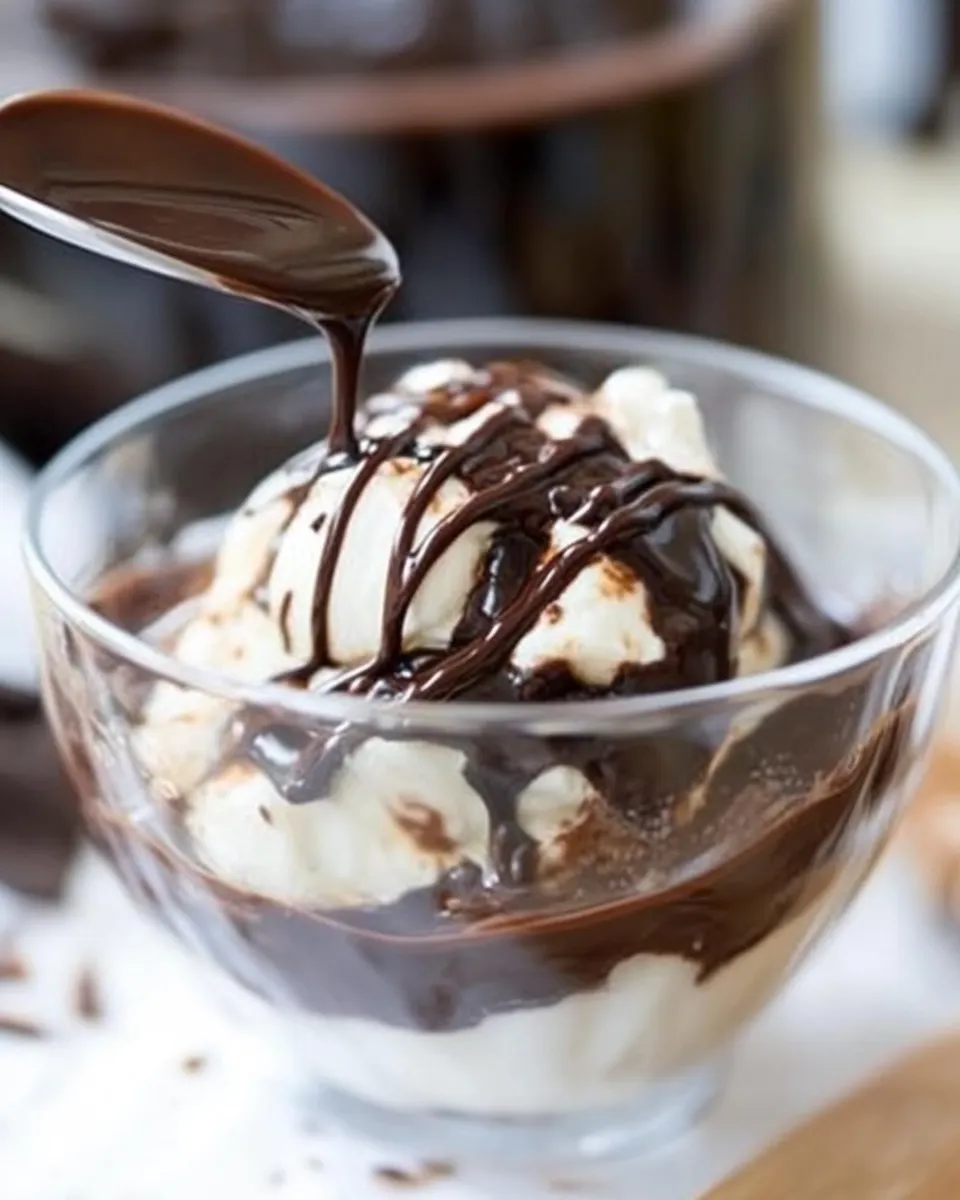 Delicious Easy Homemade Chocolate Syrup Recipe shot