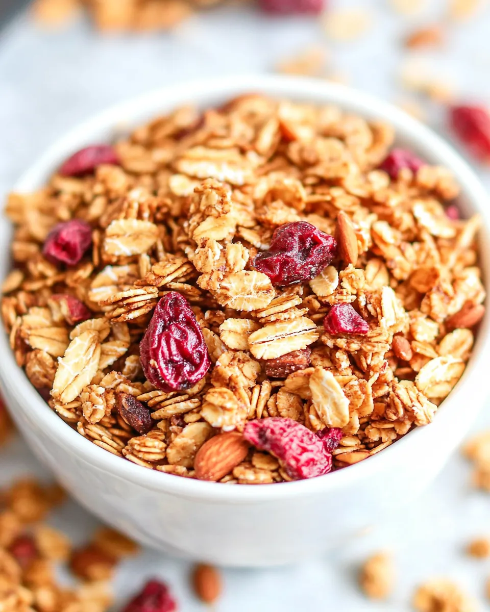 Classic Easy Homemade Granola image