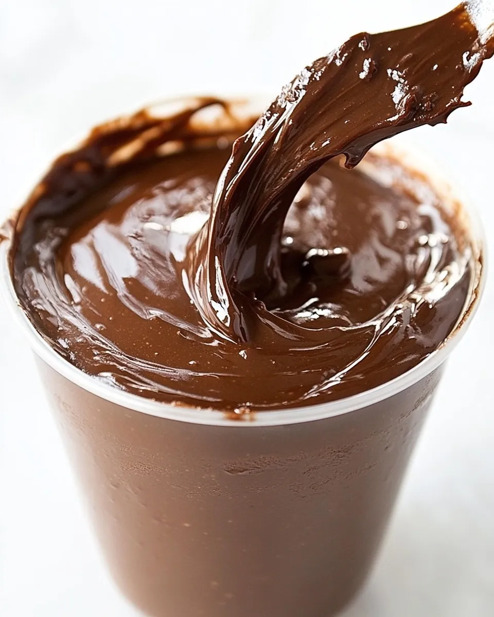 Quick Easy Homemade Hot Fudge Sauce recipe photo