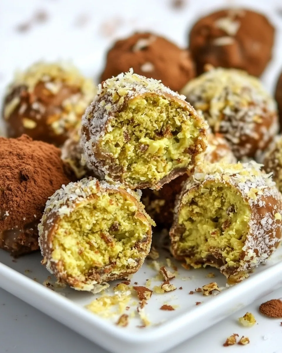 Sweet Easy Italian Cannoli Truffles shot