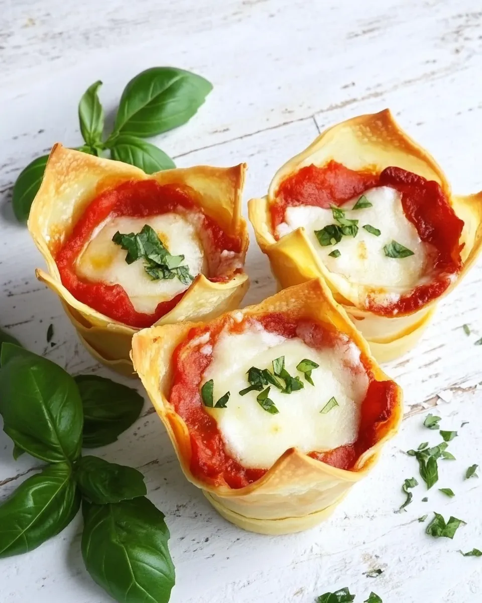 Classic Easy Italian Lasagna Cups image