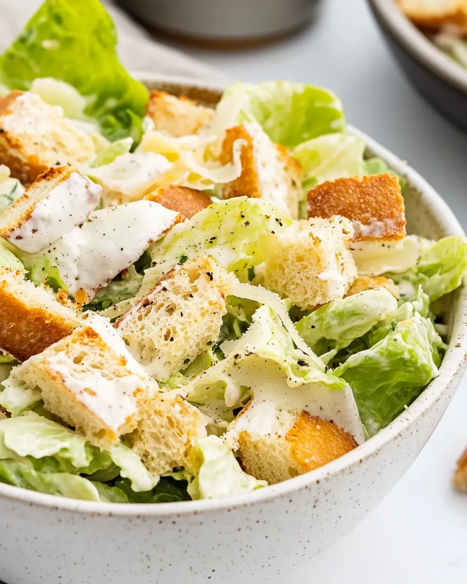 Quick Easy Keto Caesar Salad recipe photo