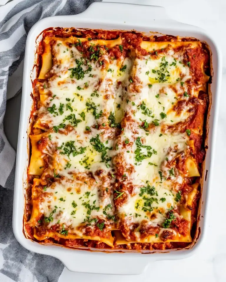 Homemade Easy Lasagna Recipe photo