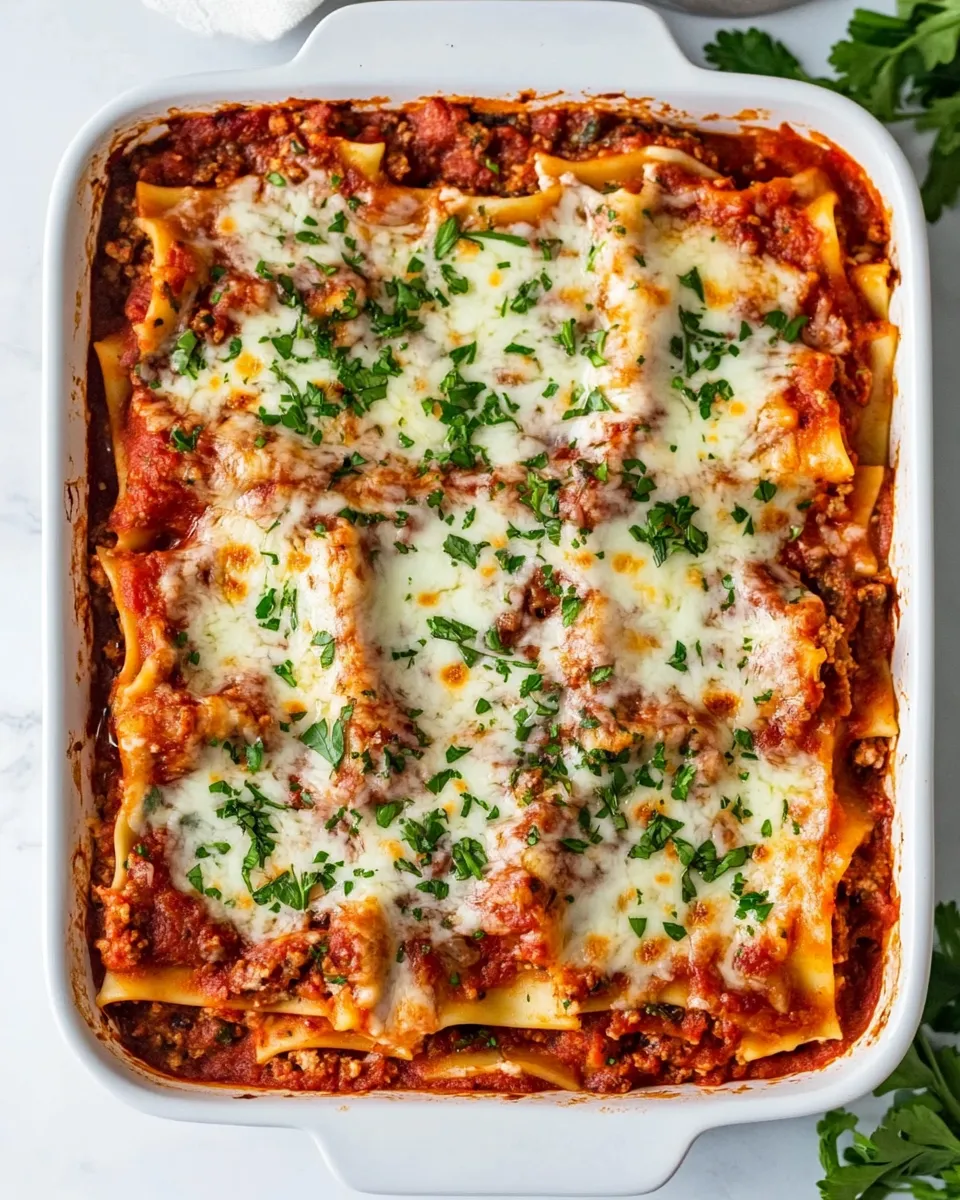 Classic Easy Lasagna Recipe image