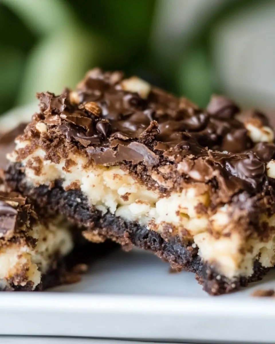 Classic Easy Macaroon Brownies recipe photo