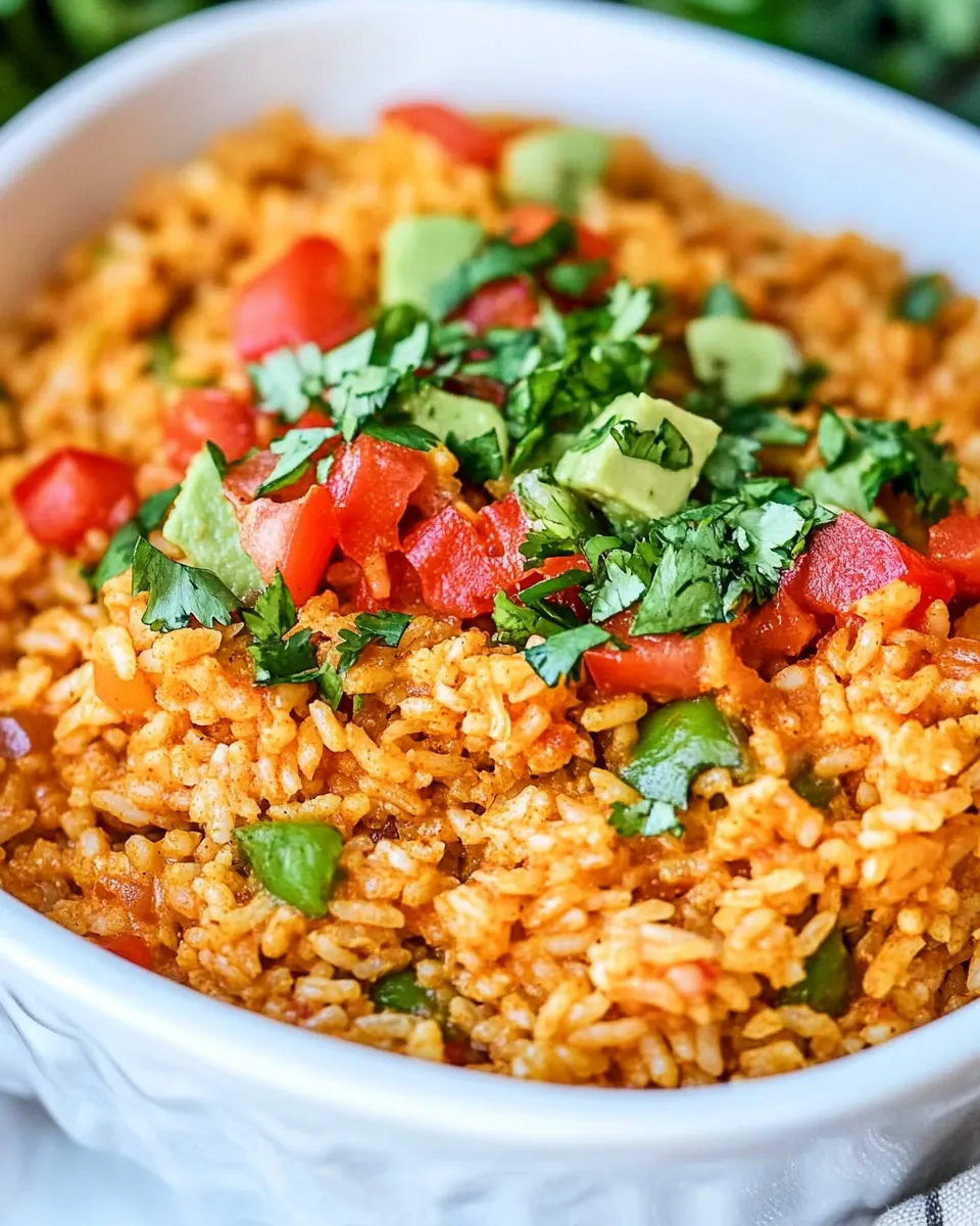 Delicious Easy Mexican Rice Recipe shot