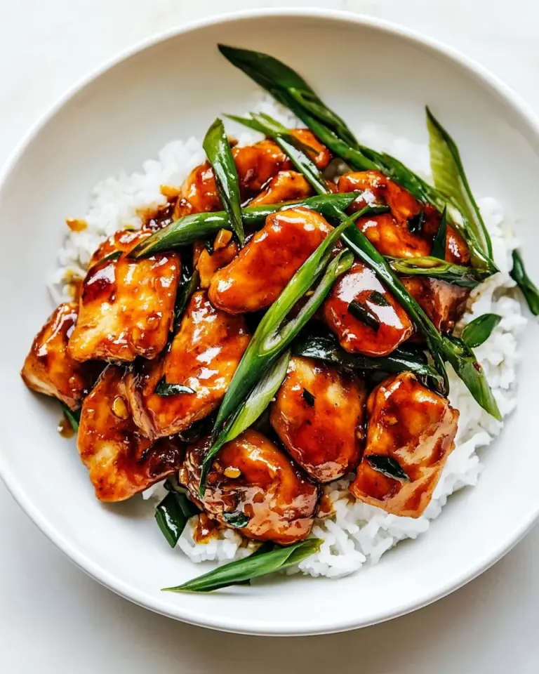 Homemade Easy Mongolian Chicken photo