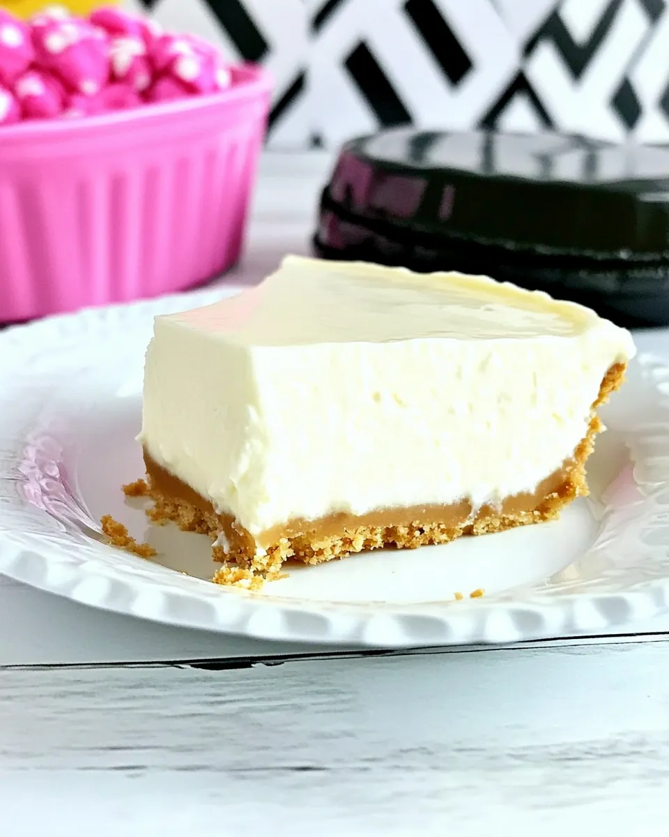 Classic Easy No-Bake Cheesecake Recipe (FOOLPROOF!) image