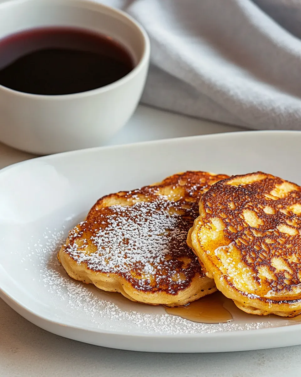 Classic Easy Pancakes For One image