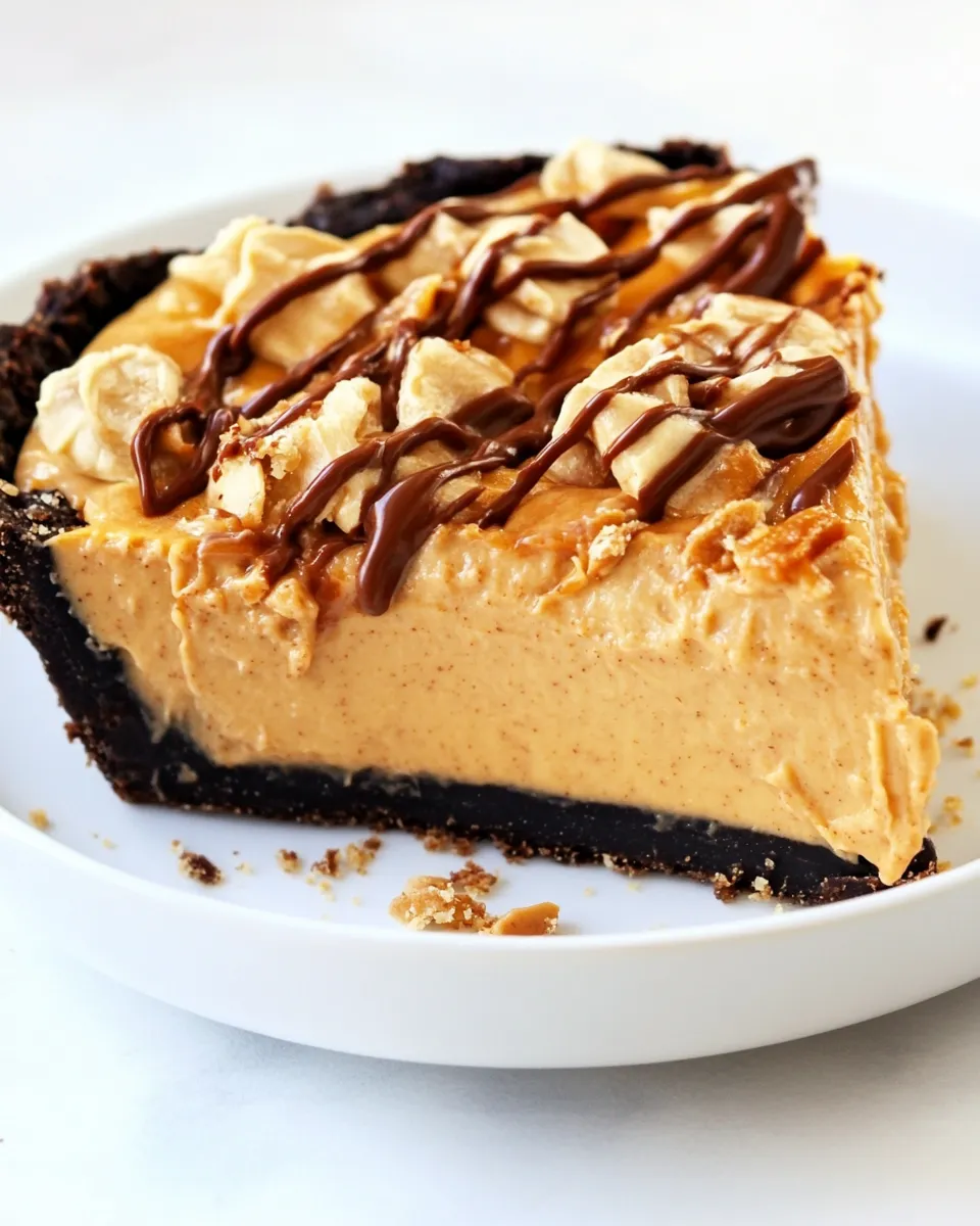 Homemade Easy Peanut Butter Pie Recipe photo