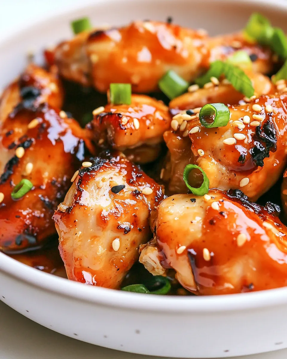 Quick Easy Sesame Chicken shot