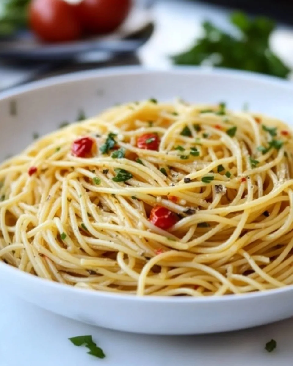 Quick Easy Spaghetti dish photo