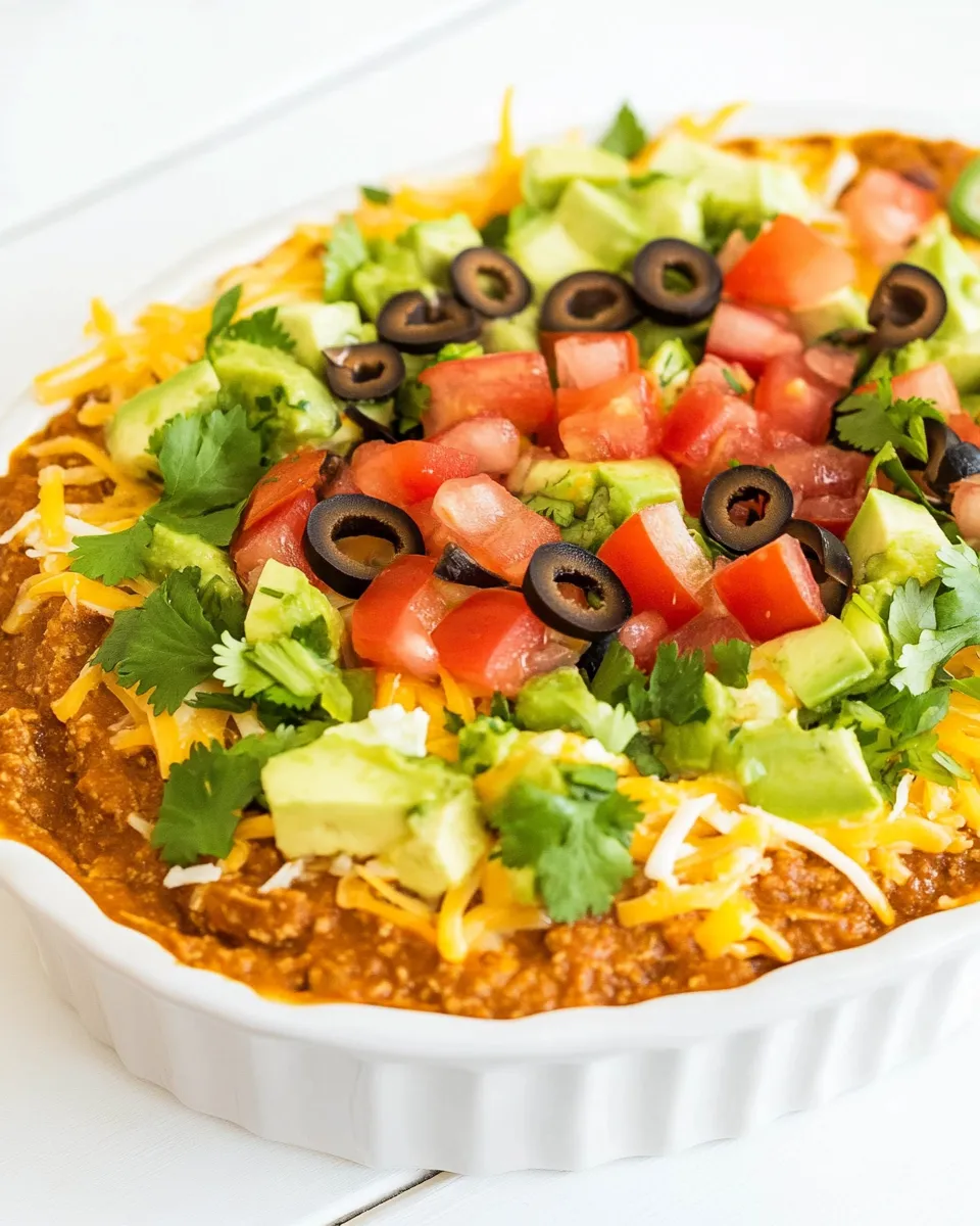Homemade Easy Taco Dip photo