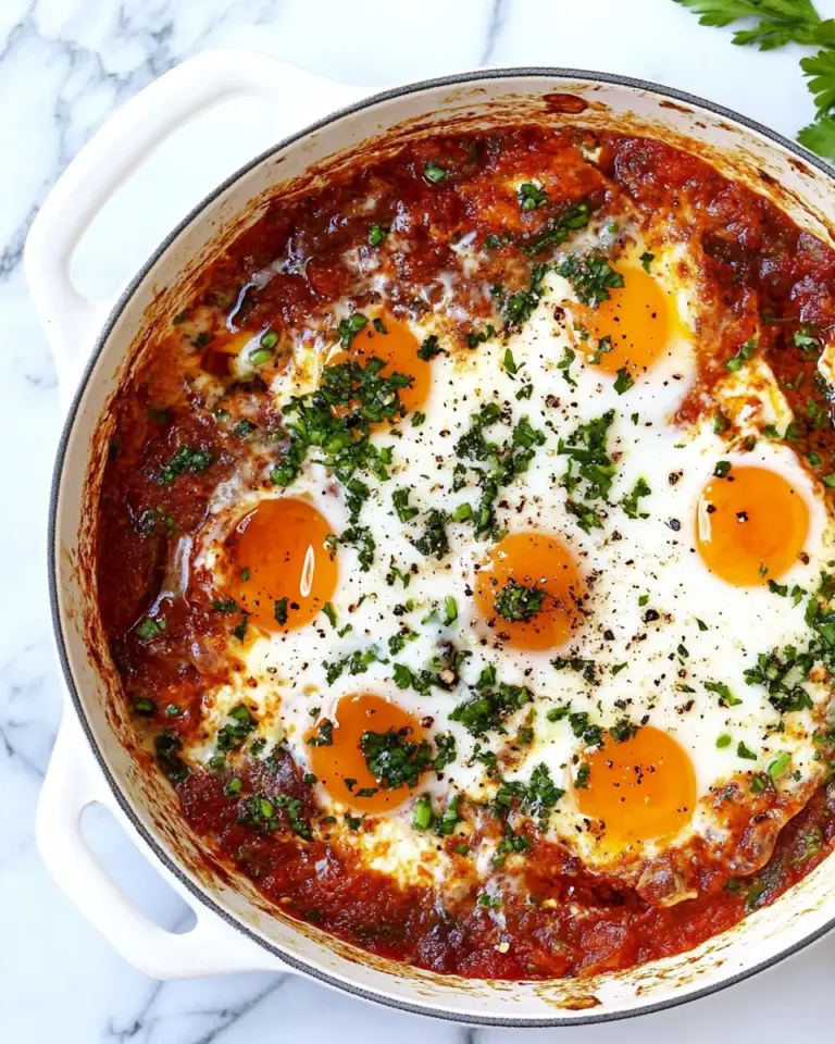 Homemade Eggs in Purgatory Recipe photo