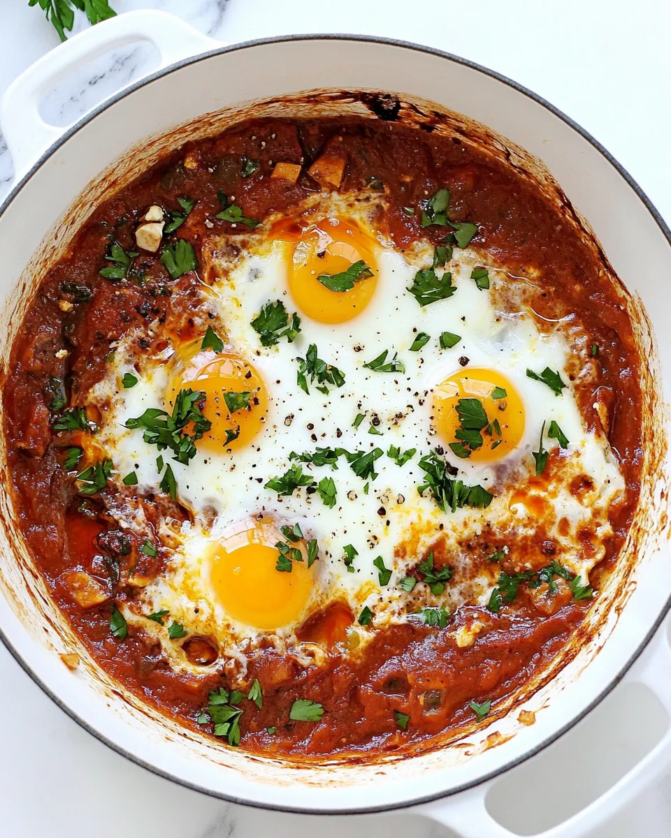 Classic Eggs in Purgatory Recipe image