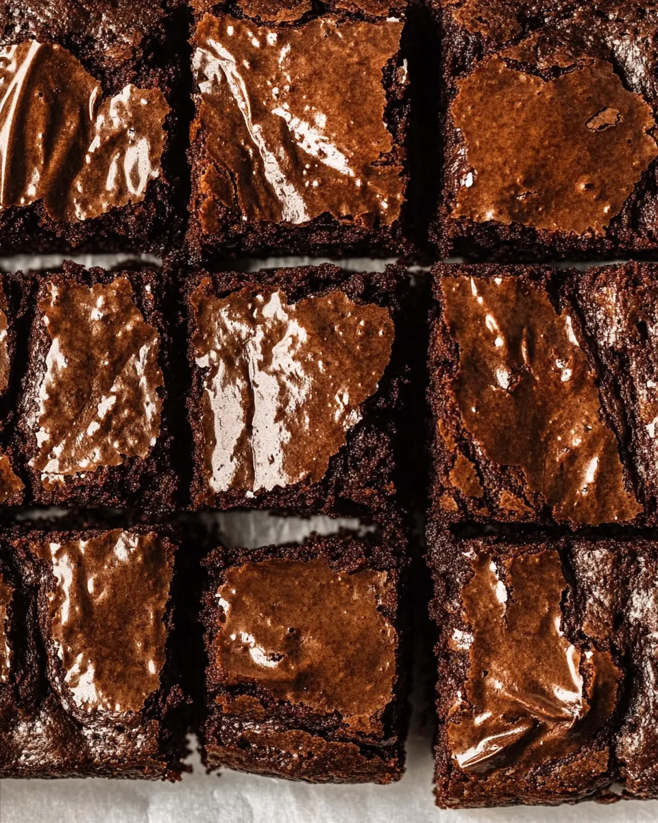 Homemade Espresso Chocolate Chunk Brownies photo