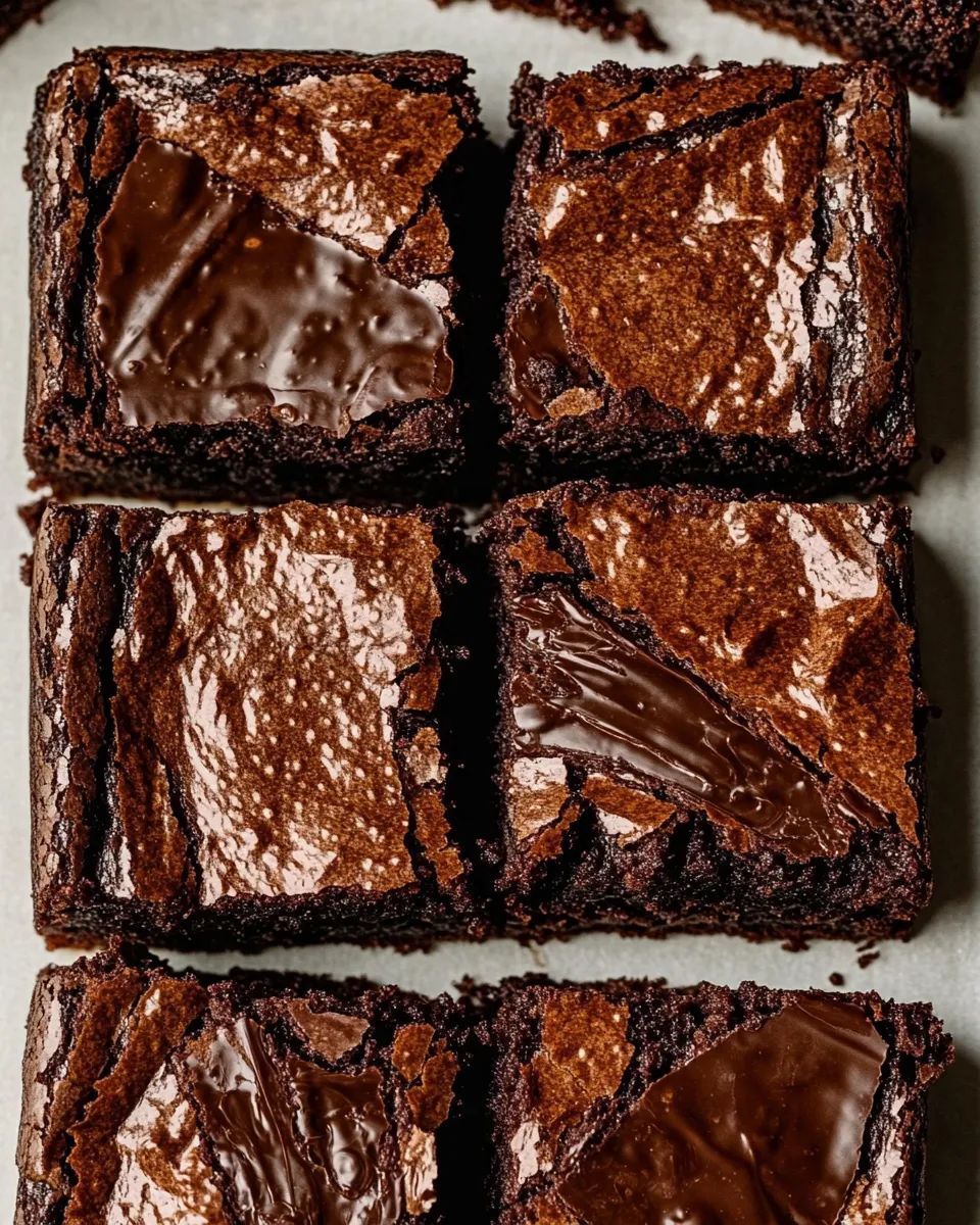 Easy Espresso Chocolate Chunk Brownies recipe photo