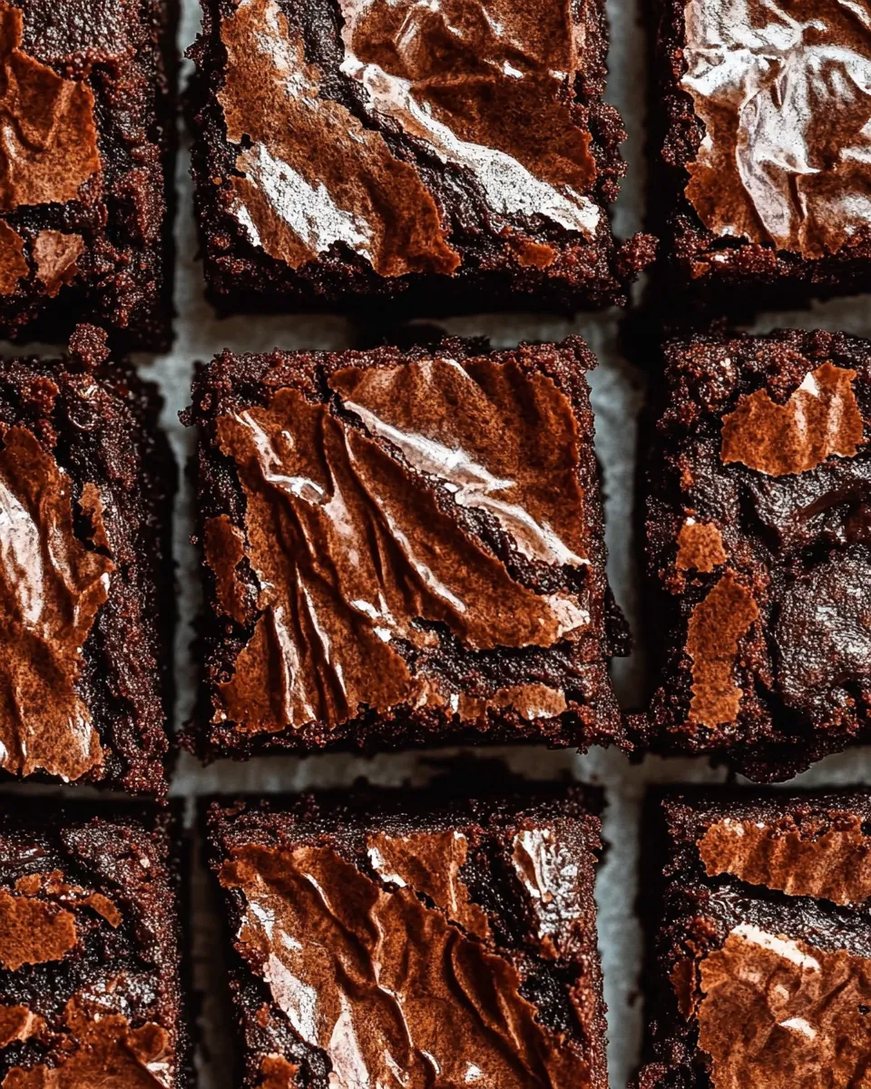 Delicious Espresso Chocolate Chunk Brownies shot