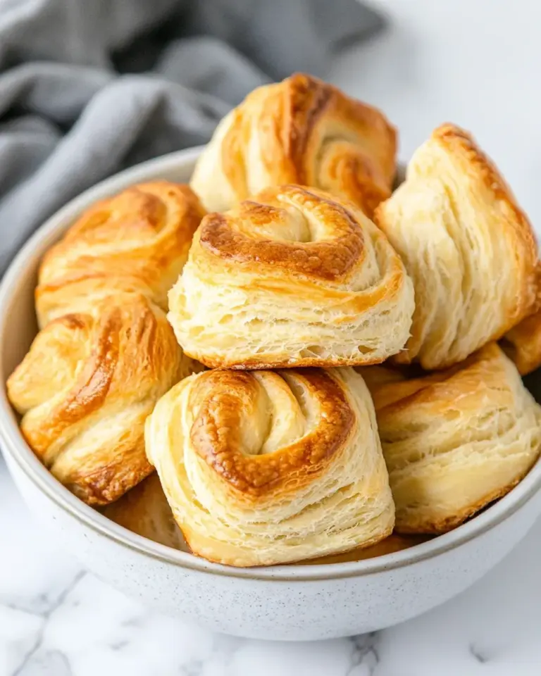 Homemade Flaky Dinner Rolls photo