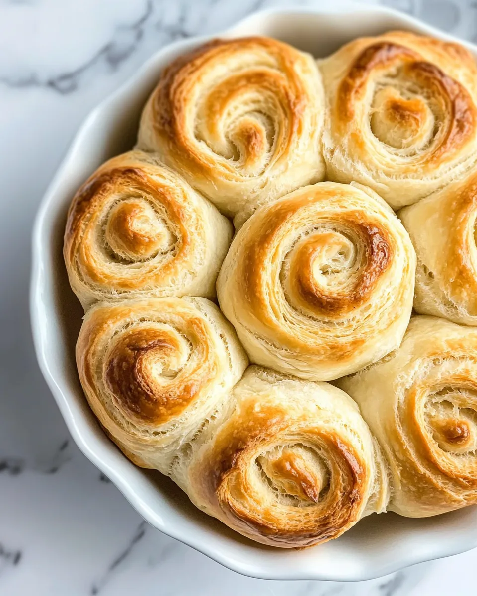 Easy Flaky Dinner Rolls recipe photo