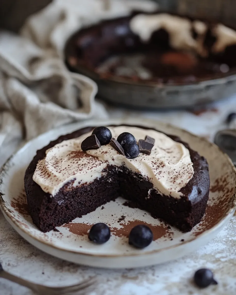Homemade Flourless Chocolate Cake (Paleo) photo