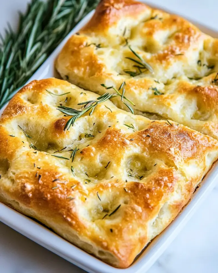 Homemade Focaccia Bread Recipe photo