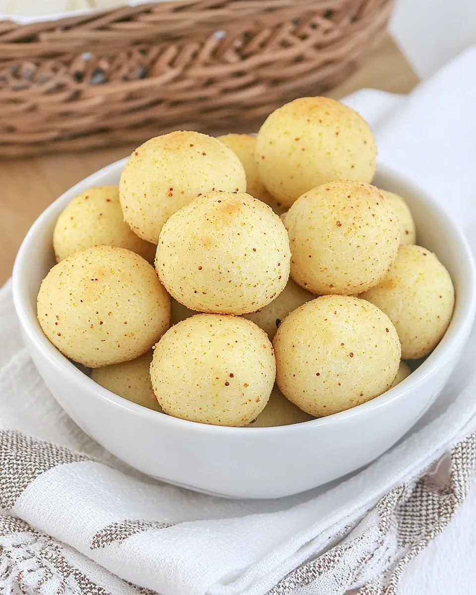Tasty Fogo de Chao Brazilian Cheese Bread: Gluten-Free Cheesy Puffs recipe image