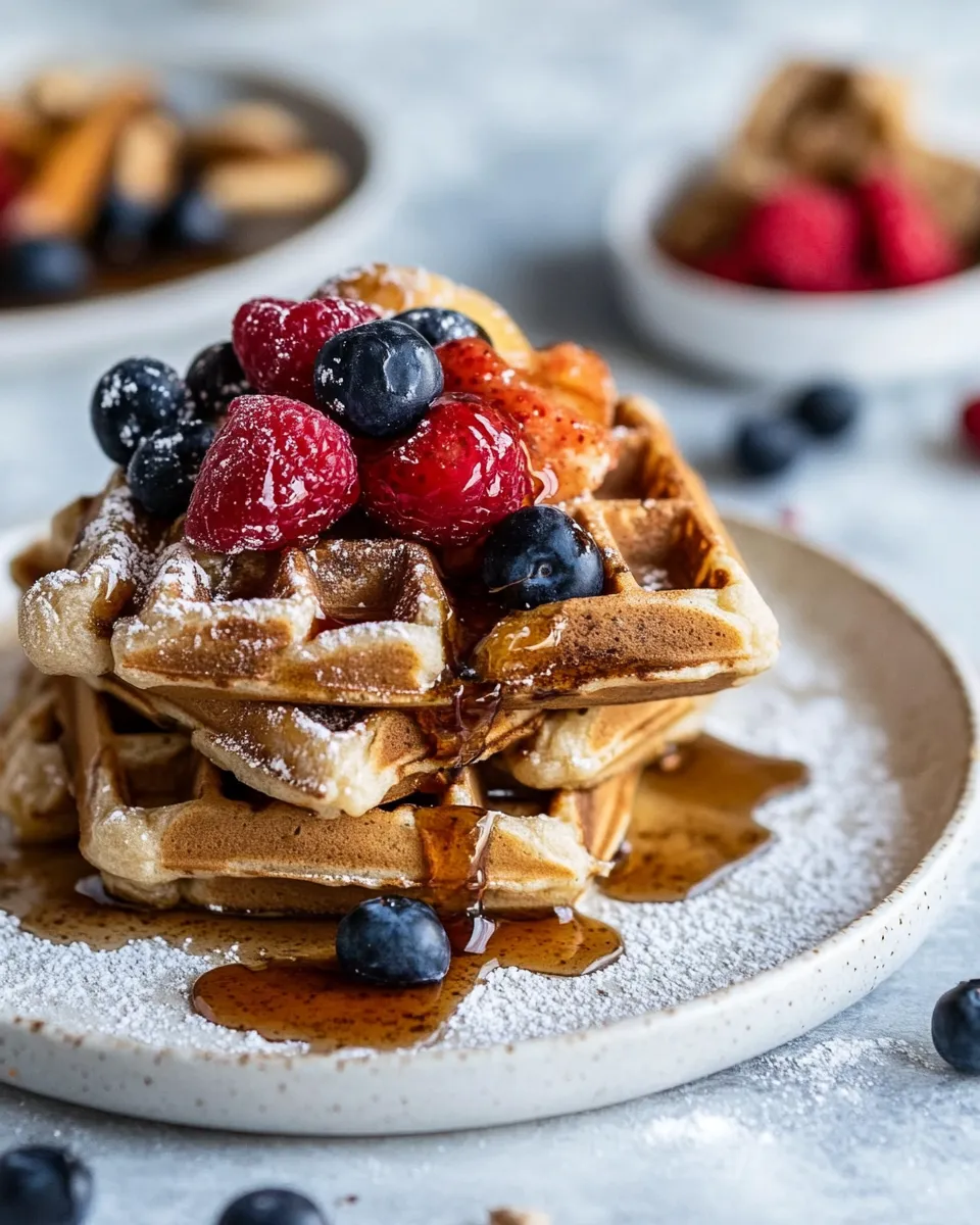 Best Freezer Friendly Whole Grain Waffles. picture