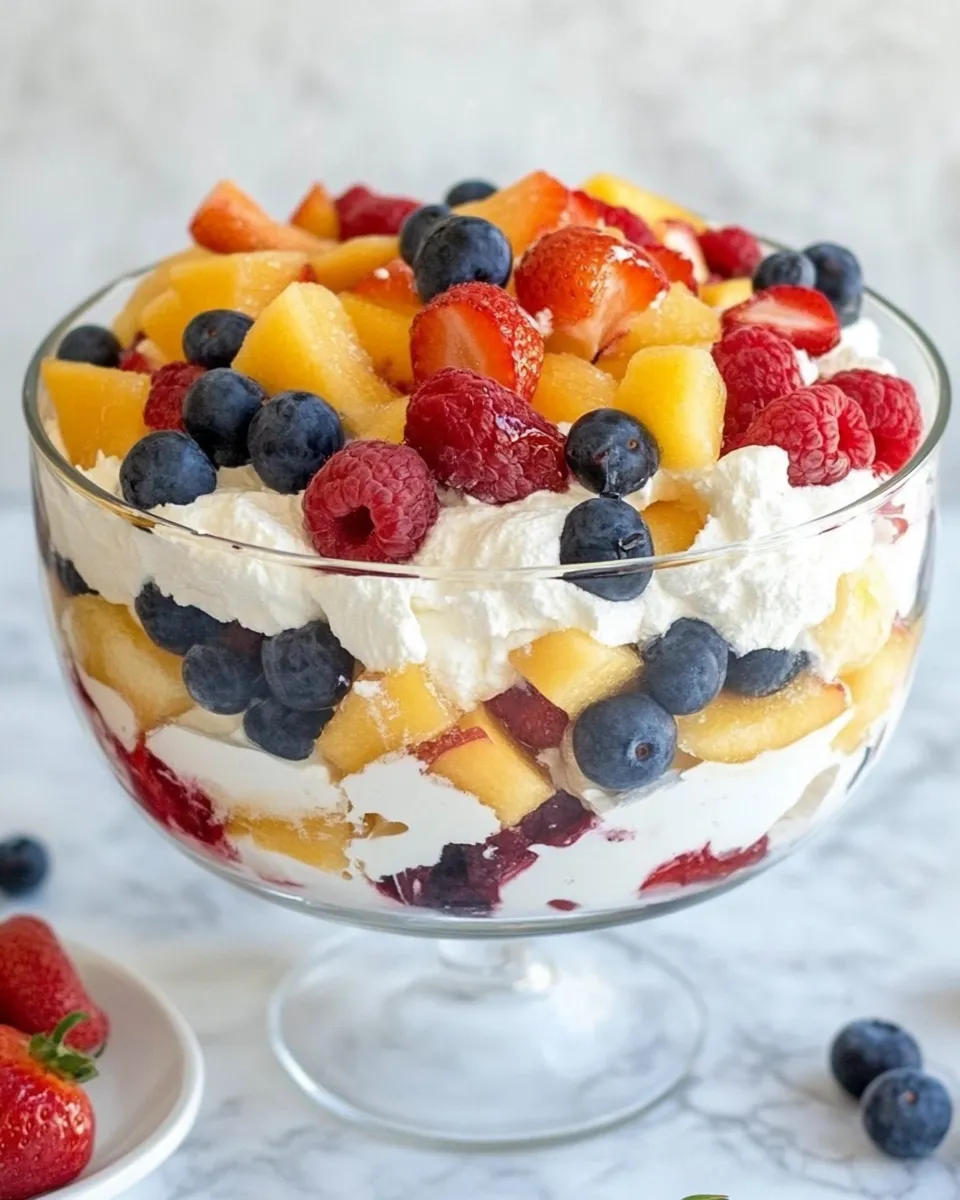 Easy Fruit Trifle photo