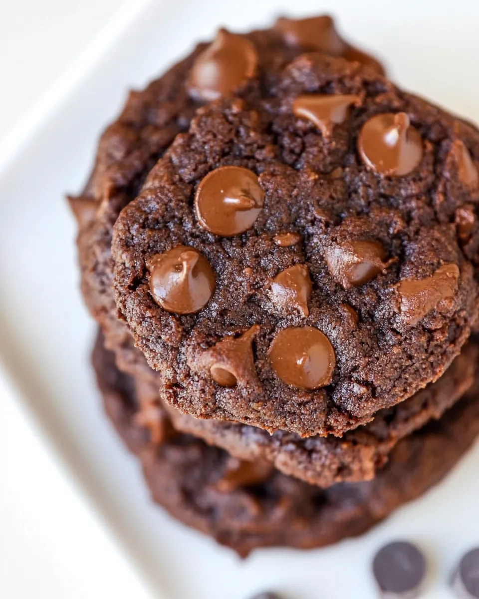 Easy Fudgy Chocolate Sweet Potato Cookies recipe photo