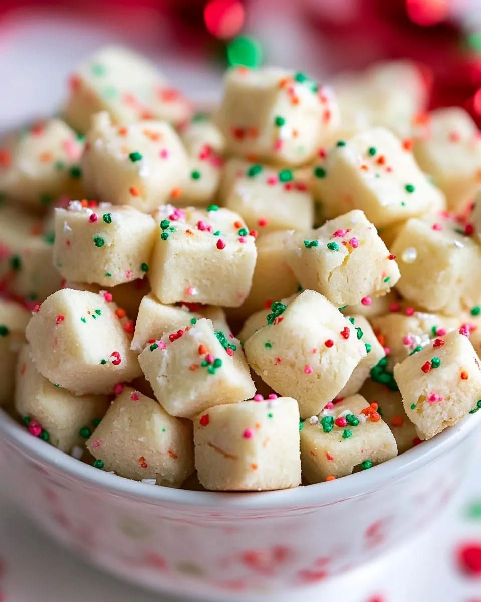 Easy Funfetti Shortbread Bites photo