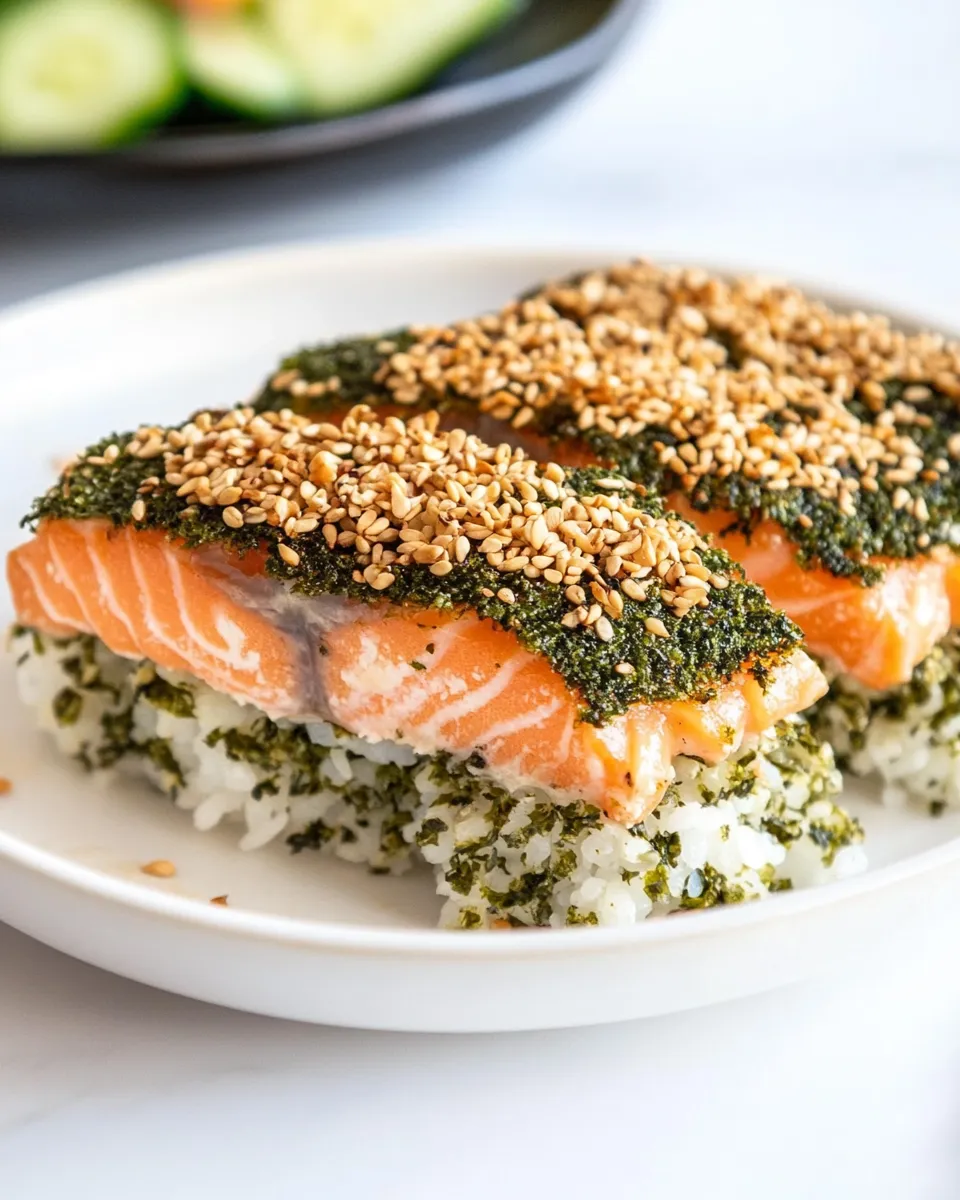 Delicious Furikake Salmon image