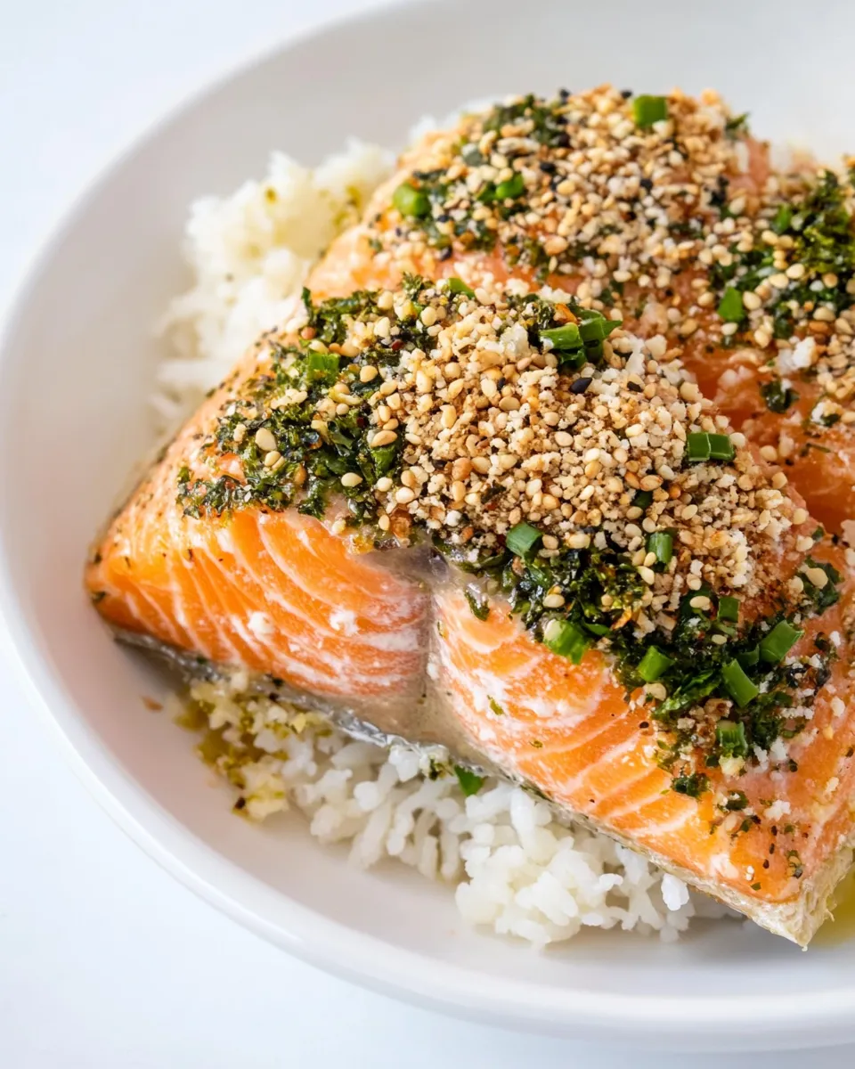 Easy Furikake Salmon dish photo