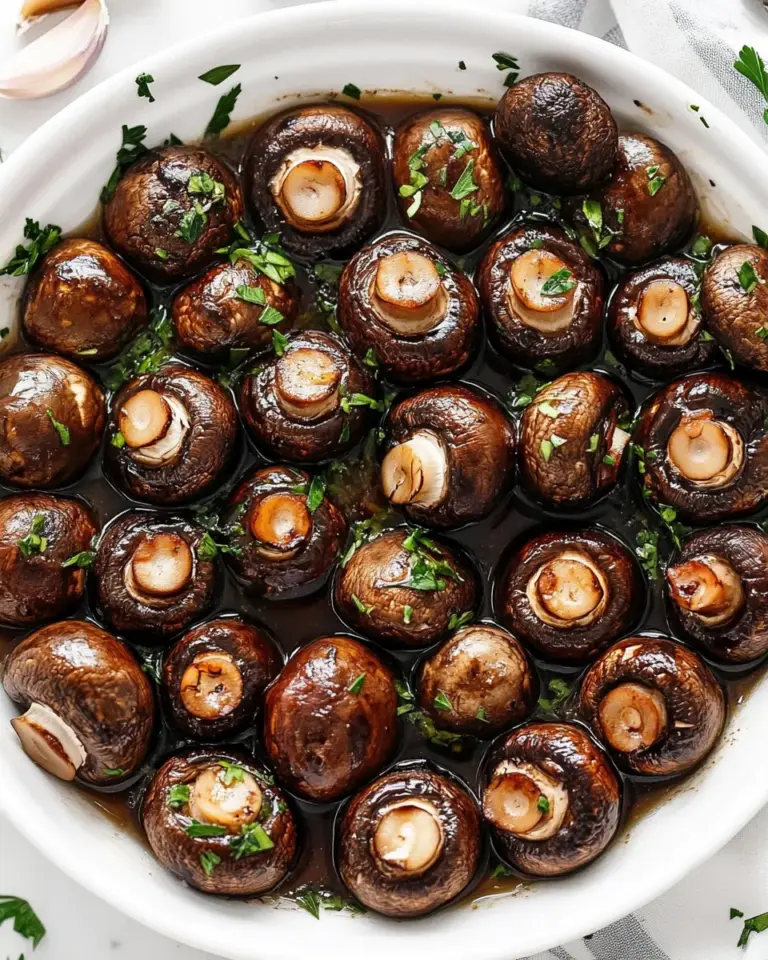 Easy Garlic Balsamic Mushrooms photo