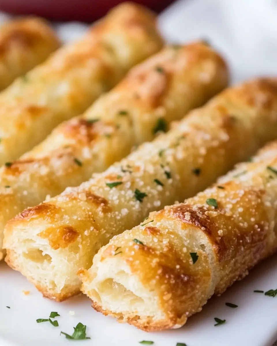 Easy Garlic Cheese Breadsticks recipe photo