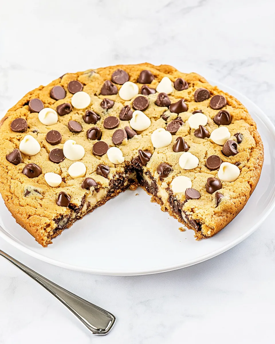 Delicious Giant Chocolate Chip Cookie shot