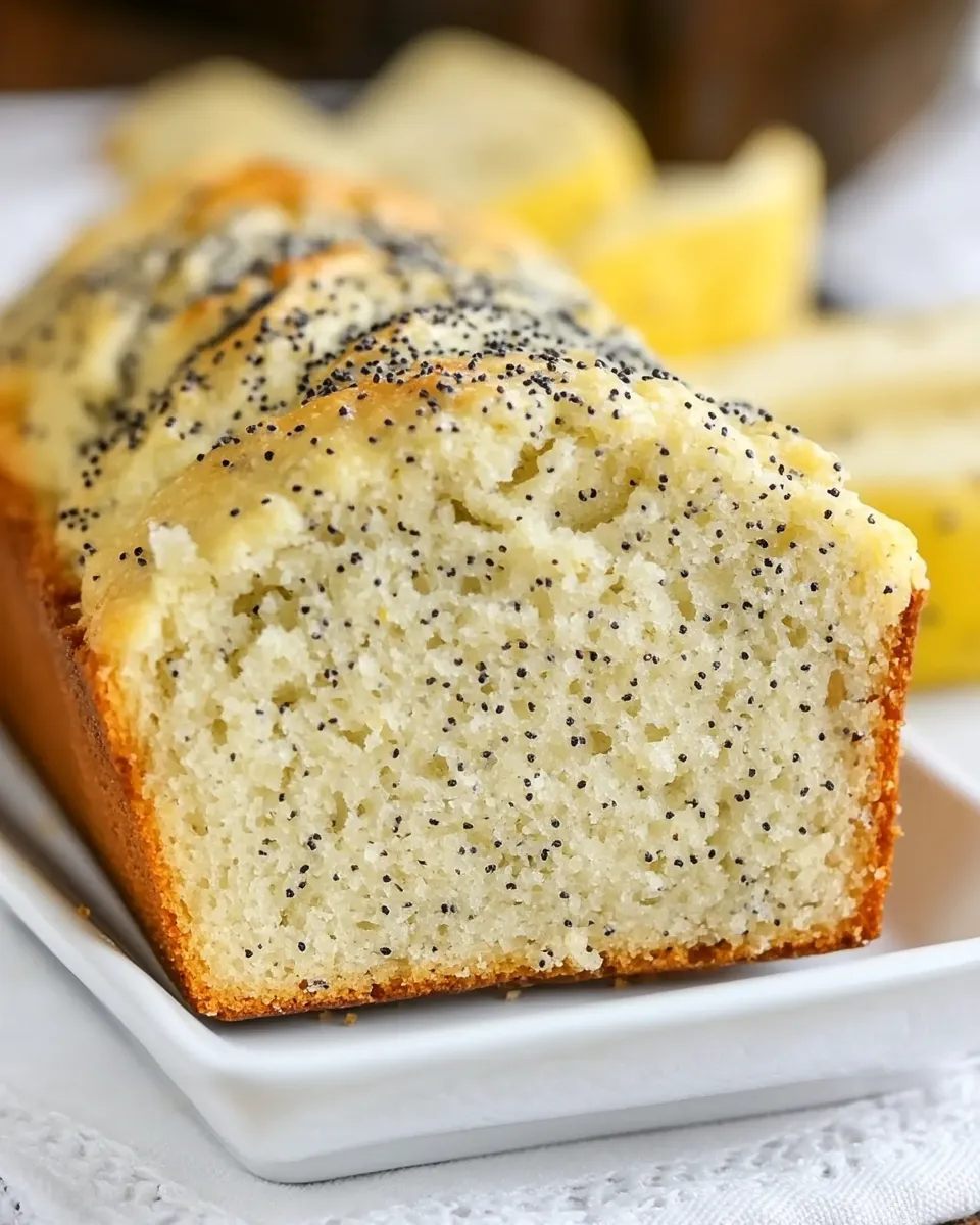 Classic Glazed Poppy Seed Bread image