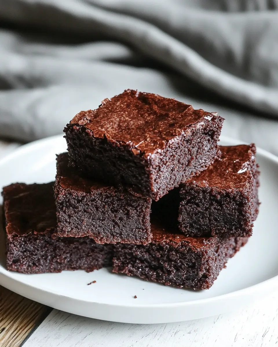 Delicious Gluten Free Brown Rice Flour Brownies image