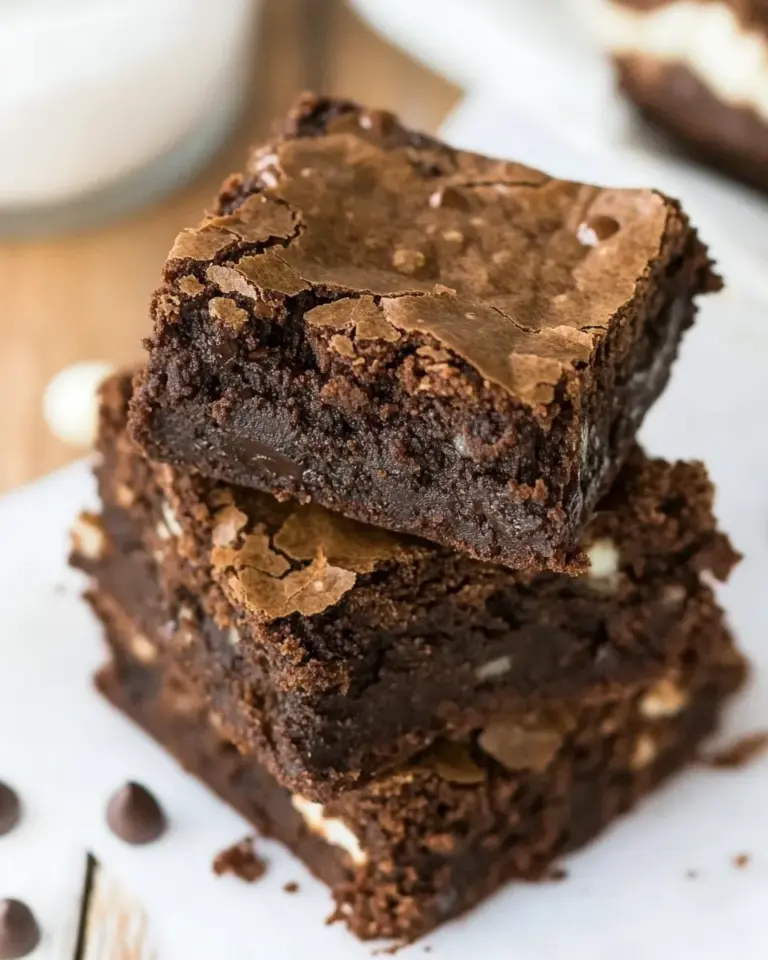 Homemade Gluten Free Protein Brownies photo