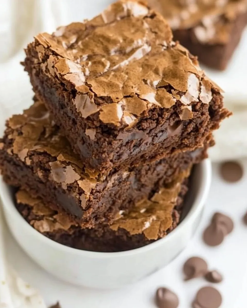 Best Gluten Free Protein Brownies shot
