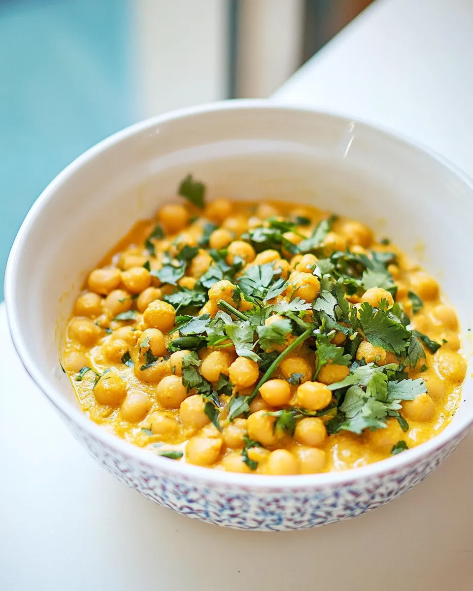 Homemade Golden Chana Masala recipe photo