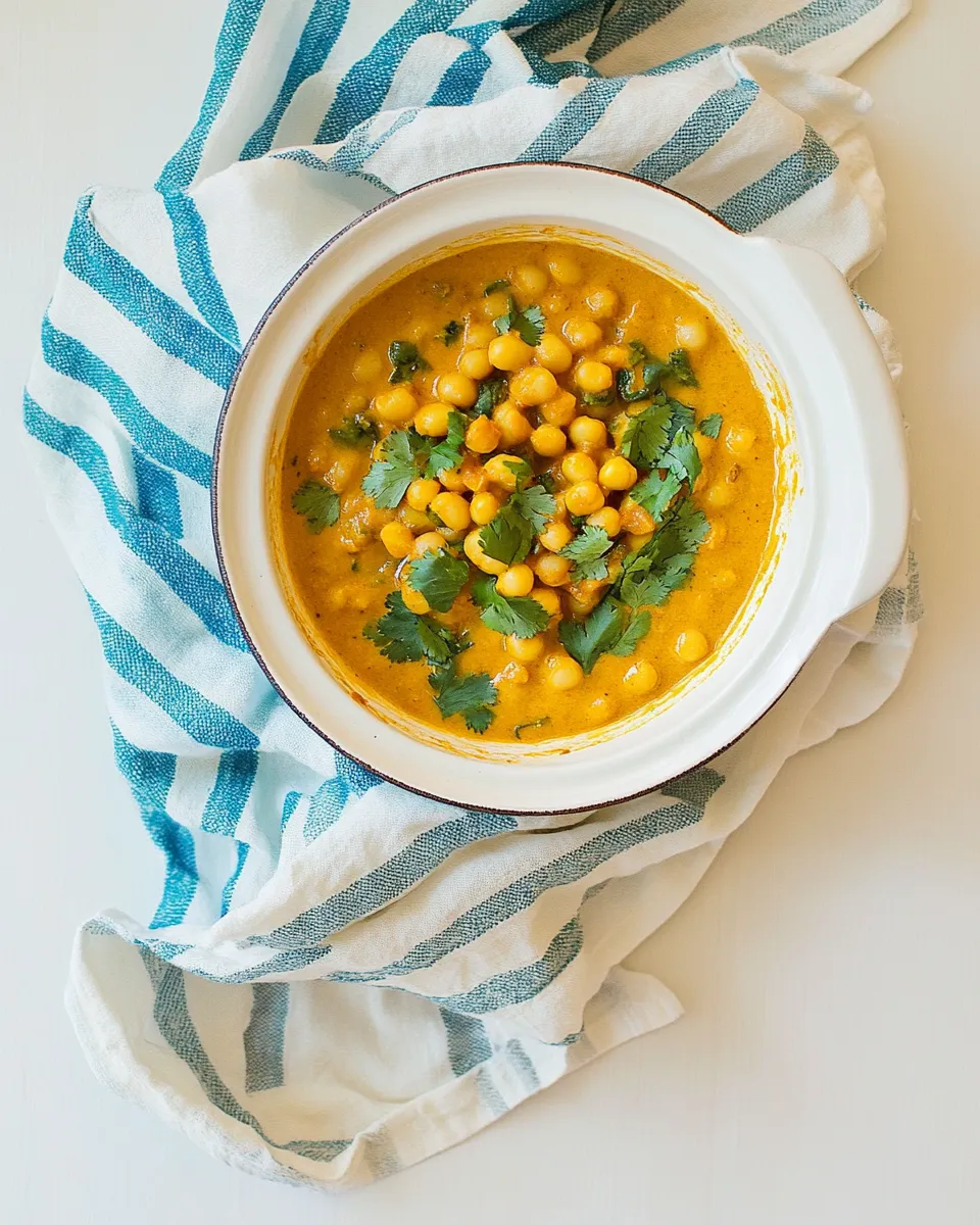 Delicious Golden Chana Masala image