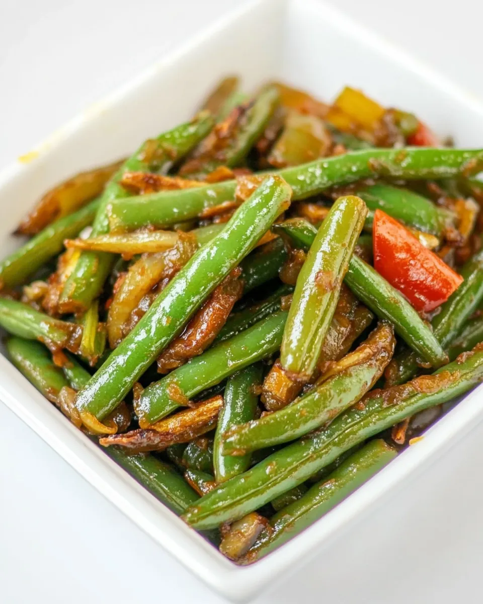Delicious Green Bean Stir-Fry image